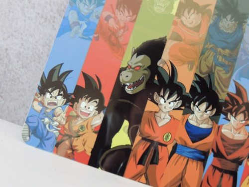 Cartel Decorativo Chapa Patente Dragon Ball Z Goku Evolution Mercado Libre