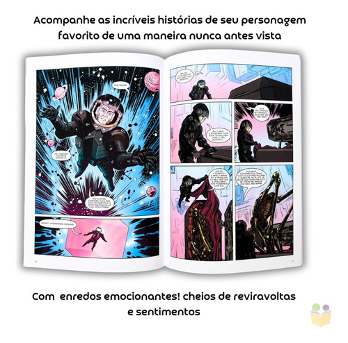 Coleção Graphics Msp Kit Com 4 Histórias Em Quadrinhos, Editora Panini