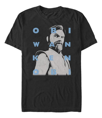 Star Wars - Playera Para Hombre Con Texto Obi-wan De Clone 