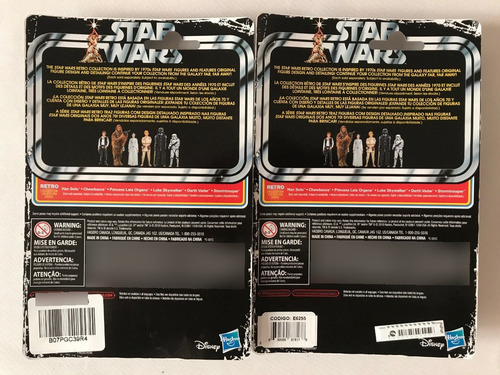 Luke Skywalker Y Darth Vader Vintage Collection Retro Series (Usado)