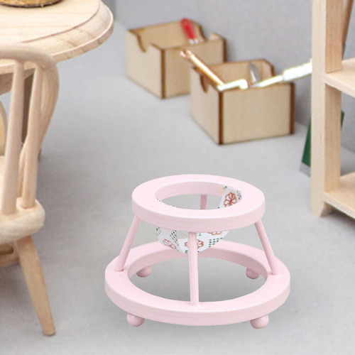 Mini De Aprendizaje Para Bebés, Silla, Mini Cochecito Rosa