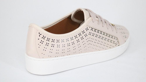 Tênis Vizzano Casual Cadarço Creme
