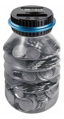 Tarro De Ahorro Z Digital Coin Bank De Digital Energy Clear