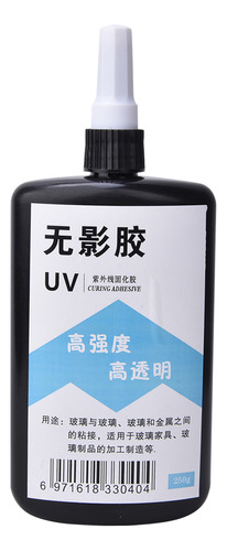 Adhesivo Uv Glue Clear Ultraviolet Cure De Alta Resistencia