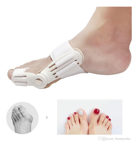 Corrector Juanete 2 Férulas Unitalla Flexible+ 2 Para Día