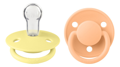 Chupete Bibs De Lux Set X2 U Silicona Talle Único Bpa Free