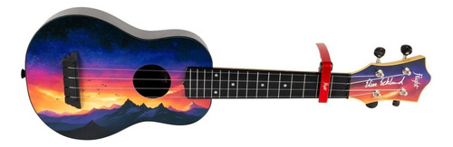 Capodastro Rojo Con Resorte Para Ukeleles Flight Fc