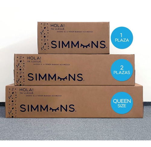 Colchón Simmons En Caja 200x160