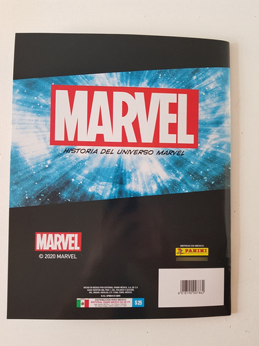 Albúm Marvel 80 Aniversario Panini 2020 Vacio (Usado)