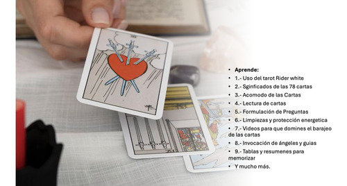 Cartas Tarot Rider Y Manual De Curso Para Principiantes Espa