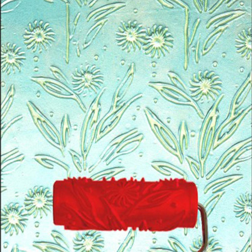 Herramienta De Cepillo De Decoración De Paredes De Rodillo