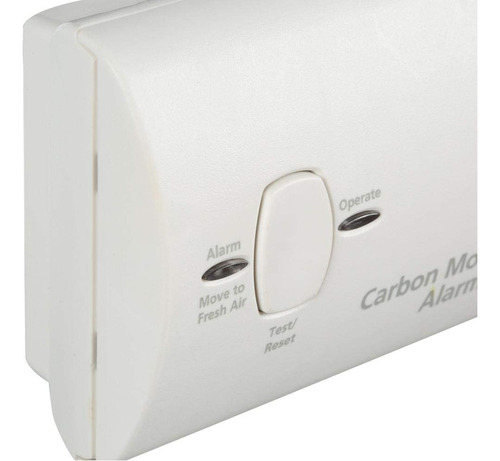Alarma Kidde Kn Cob B Lpm De Monóxido De Carbono, Color Blanco