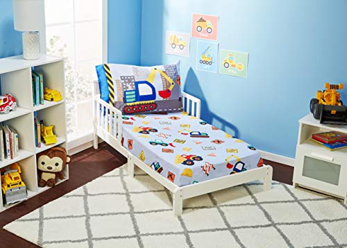 Juego De Sábana Bajera Ajustable Y Funda De Almohada Para Ni