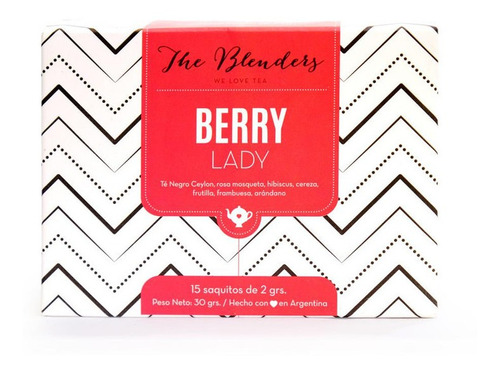 Te The Blenders Berry Lady 15 Saquitos X 30 Gr