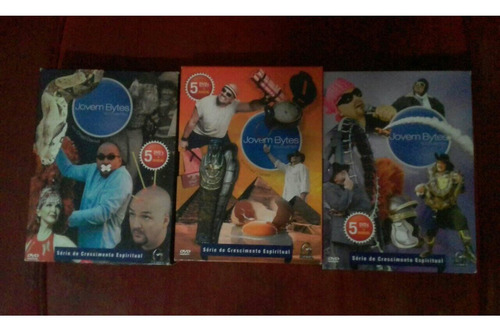 3 Boxes Da Série Jovem Bytes (15 Dvds)