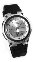 Comprar Reloj Casio Aw80 Caucho Cronometro 30 Memorias Luz Original Color De La Correa Negro Color Del Bisel Plateado Color Del Fondo Blanco
