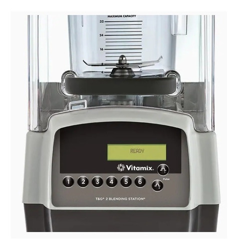 Imagen 2 de 3 de Licuadora Vitamix T&G 2 0.9 L gris 120V