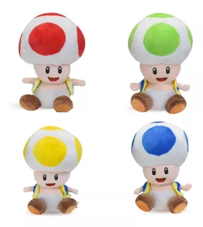 Peluche Honguito Toad Super Mario Bros La Pelicula