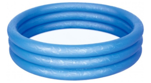 Piscina Inflável Play 3 Anéis 140 L 1,22 M X 25cm Azul