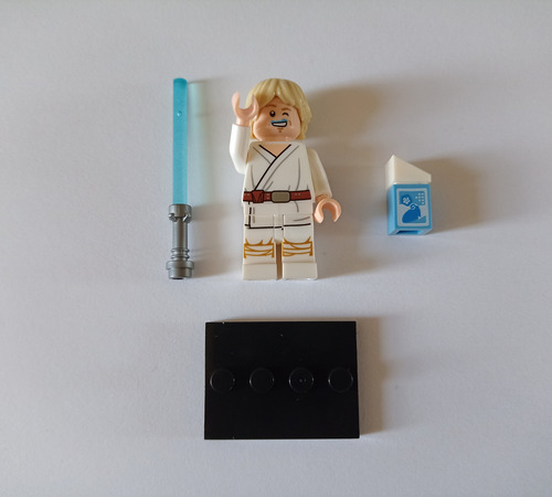 Luke Skywalker Leche Bantha Azul Figura Star Wars Tatooine (Usado)