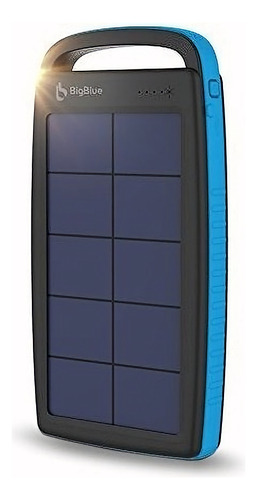 Cargador De Batería Solar Bigblue 20000mah Ipx4 Puertos Usb 