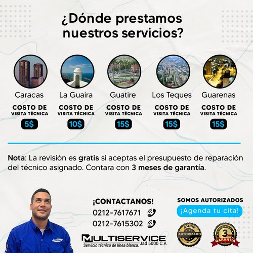 Servicio Técnico De Neveras Y Lavadoras En Caracas