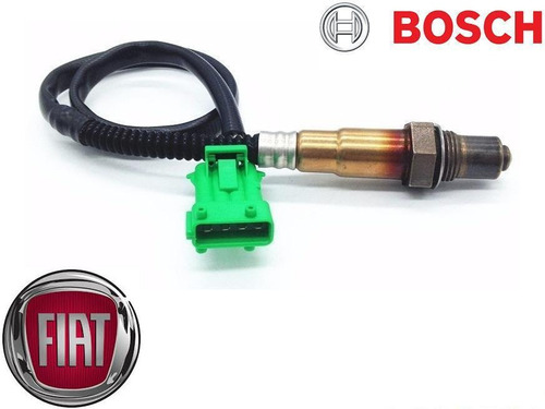 Imagen 2 de 7 de Sonda Lambda Fiat Qubo 1.4 8v - Bosch 4 Cables - Ficha Verde 1628 -