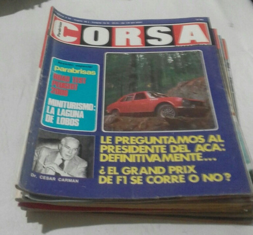 Revista Corsa Parabrisas. 1976. Road Test Peugeot 2000