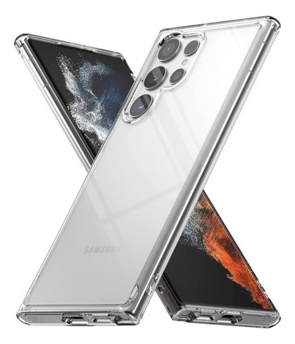 Case Transparente Rígido Para Samsung S22 Ultra Freecellshop