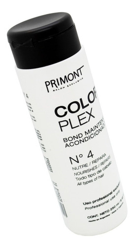 Primont Color Plex Acondicionador Paso 4 Reparador 250ml