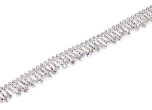 Cadena De Borlas Con Diamantes De Imitación, Forma Redonda,