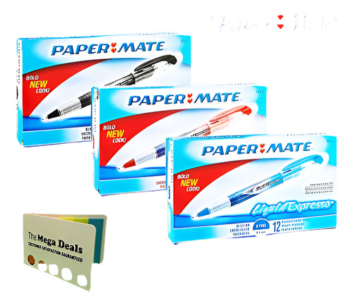 Paper Mate Liquid Flair Plumas De Punto Poroso, Punta Extraf