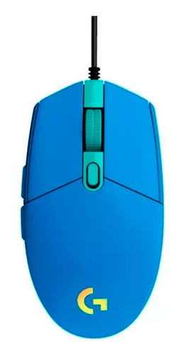 Mouse Logitech G203 Gaming Rgb 6 Botones 8000 Dpi