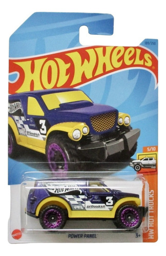 Hotwheels Power Panel (hot Trucks 5/10) Año 2024