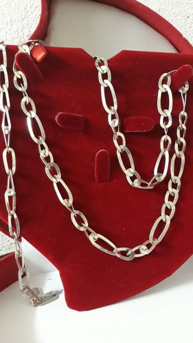 Cordão De Prata Com Pulseira