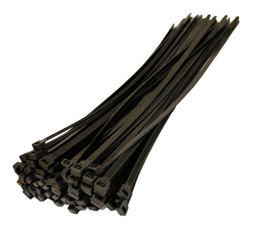 Tirrap Amarra Cable De 3,6mm X 200mm 100u Wireplus+ Negros