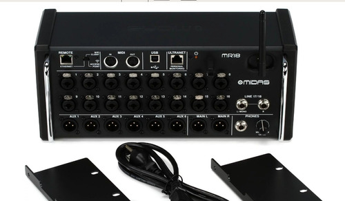 New Midas Mr-18 18-input Mid-as Digital Mixer  