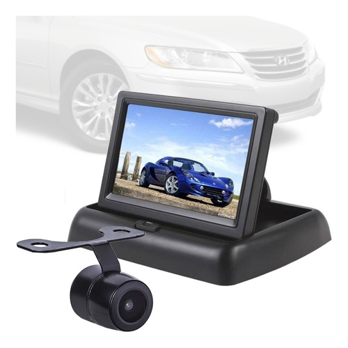 Monitor 4.3  Display + Camera Borboleta Hyundai Azera 2012