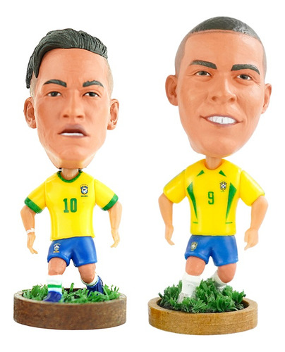 Ney Y Ronaldo 2pack Brasil Figuras Edición Limitada Fanble