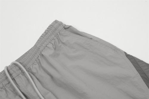 Pantalones Casuales De Ejercicio Con Costuras En Contraste P