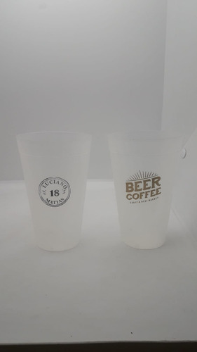 Vaso Eco Reutilizable  P.p  500 Cc X100 Unid. Personalizados