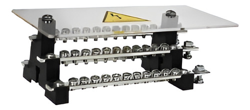 Barra Repartidora Tetrapolar 7 Polos 180a