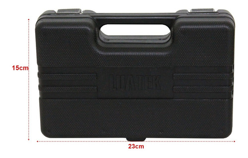 Imagem 3 de 4 de Mini Maleta Jogo De Ferramentas Completo Com 7 Peças Luatek