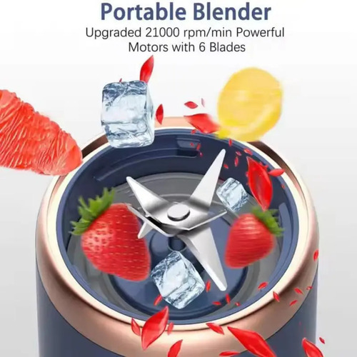 Batidora Licuadora Juguera Portátil Usb Recargable 400ml