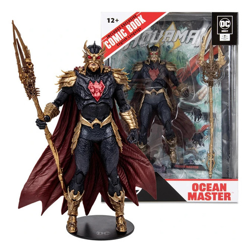 Dc Direct Page Punchers And Ocean Master Aquaman + Comic 