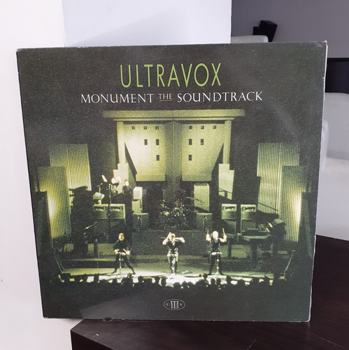 Ultravox Monument The Soundtrack Vinilo Uk Inglés 1983 Exc