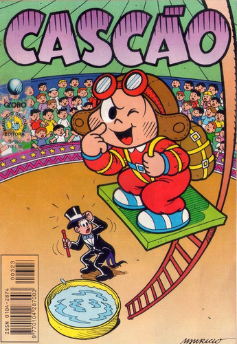 Gibi: Cascão - Nº 323 - Ano: 1999 - (monica, Cebolinha, Hq)