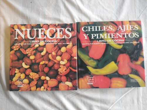 2 Libros: Nueces - Chiles, Ajíes Y Pimientos - Ford Rogers