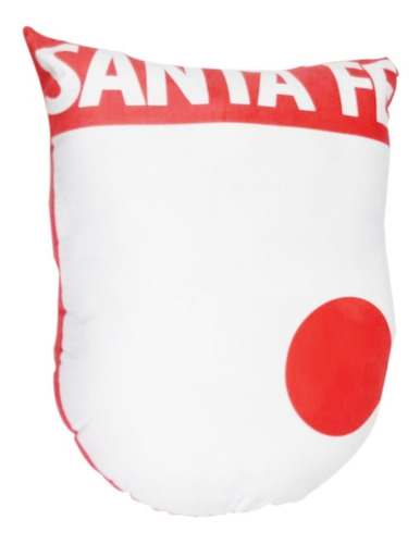 Cojin Peluche Escudo Independiente Santafe 50cm Suave Comodo