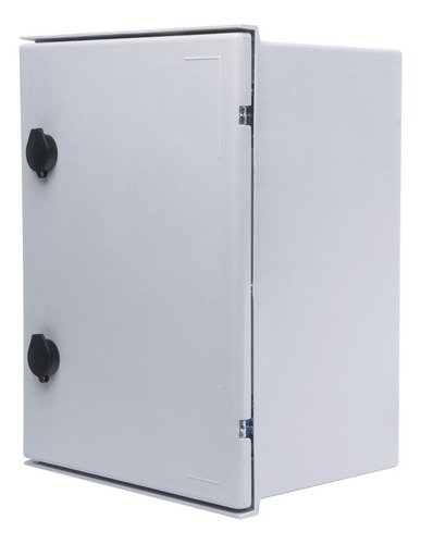 Gabinete Exterior 30x40x20cm Incluye Chapa Y Llave Precision Color Gris